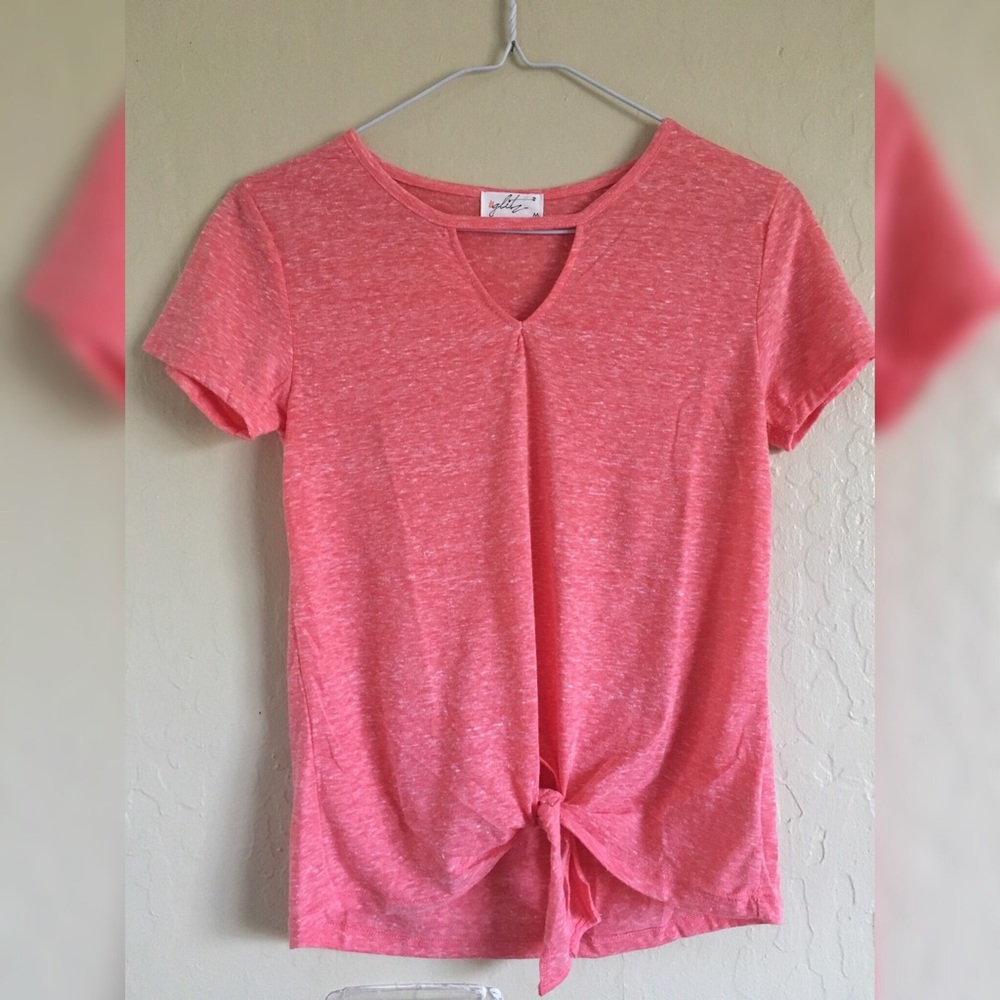 Pink Knot Shirt Glitz